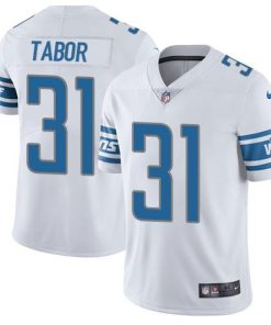 Nike Detroit Lions #31 Teez Tabor White Men's Stitched NFL Vapor Untouchable Limited Jersey Men's