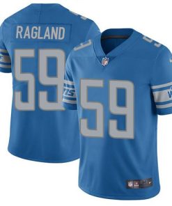 Nike Detroit Lions #59 Reggie Ragland Blue Team Color Men's Stitched NFL Vapor Untouchable Limited Jersey Men's