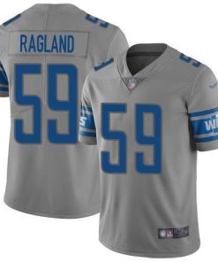 Nike Detroit Lions #59 Reggie Ragland Gray Men's Stitched NFL Limited Inverted Legend Jersey Men's
