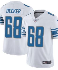 Nike Detroit Lions #68 Taylor Decker White Men's Stitched NFL Vapor Untouchable Limited Jersey Men's