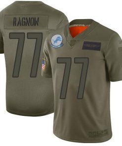 Nike Detroit Lions #77 Frank Ragnow Camo Men's Stitched NFL Limited 2019 Salute To Service Jersey Men's