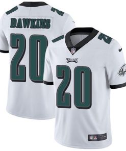 Nike Eagles #20 Brian Dawkins White Men's Stitched NFL Vapor Untouchable Limited Jersey