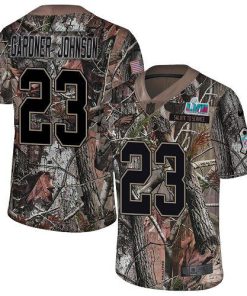 Nike Eagles #23 C.J. Gardner-Johnson Camo Super Bowl LVII Patch Men's Stitched NFL Limited Rush Realtree Jersey
