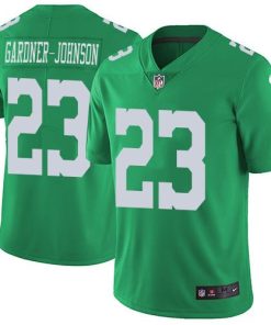 Nike Eagles #23 C.J. Gardner-Johnson Green Men's Stitched NFL Limited Rush Jersey