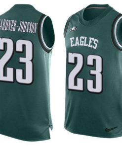 Nike Eagles #23 C.J. Gardner-Johnson Green Team Color Men's Stitched NFL Limited Tank Top Jersey