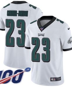 Nike Eagles #23 C.J. Gardner-Johnson White Men's Stitched NFL 100th Season Vapor Untouchable Limited Jersey