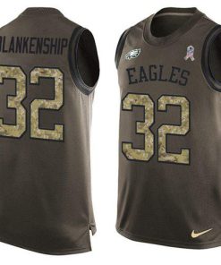 Nike Eagles #32 Reed Blankenship Green Men's Stitched NFL Limited Salute To Service Tank Top Jersey