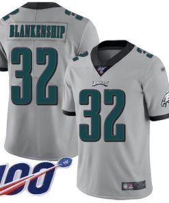 Nike Eagles #32 Reed Blankenship Silver Men's Stitched NFL Limited Inverted Legend 100th Season Jersey