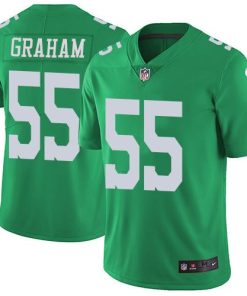 Nike Eagles #55 Brandon Graham Green Men's Stitched NFL Limited Rush Jersey