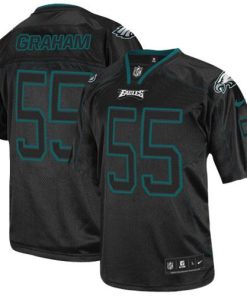 Nike Eagles #55 Brandon Graham Lights Out Black Men's Stitched NFL Elite Jersey