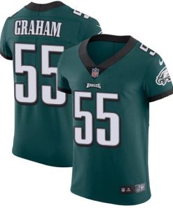 Nike Eagles #55 Brandon Graham Midnight Green Team Color Men's Stitched NFL Vapor Untouchable Elite Jersey