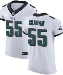 Nike Eagles #55 Brandon Graham White Men's Stitched NFL Vapor Untouchable Elite Jersey