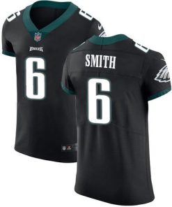 Nike Eagles #6 DeVonta Smith Black Alternate Men's Stitched NFL New Elite Jersey