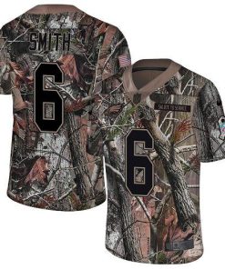 Nike Eagles #6 DeVonta Smith Camo Men's Stitched NFL Limited Rush Realtree Jersey