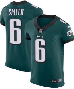 Nike Eagles #6 DeVonta Smith Green Team Color Men's Stitched NFL Vapor Untouchable Elite Jersey