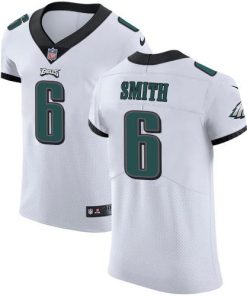Nike Eagles #6 DeVonta Smith White Men's Stitched NFL New Elite Jersey