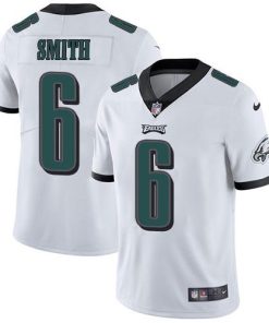 Nike Eagles #6 DeVonta Smith White Men's Stitched NFL Vapor Untouchable Limited Jersey