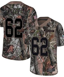 Nike Eagles #62 Jason Kelce Camo Men's Stitched NFL Limited Rush Realtree Jersey
