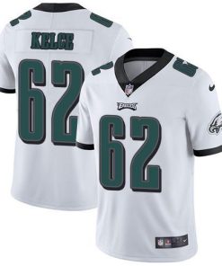 Nike Eagles #62 Jason Kelce White Men's Stitched NFL Vapor Untouchable Limited Jersey