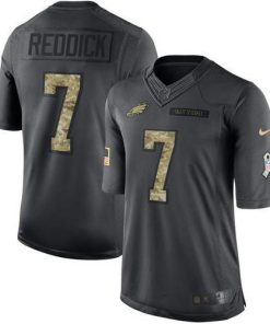 Nike Eagles #7 Haason Reddick Black Men's Stitched NFL Limited 2016 Salute To Service Jersey