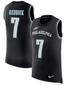 Nike Eagles #7 Haason Reddick Black Alternate Men's Stitched NFL Limited Rush Tank Top Jersey