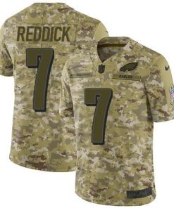 Nike Eagles #7 Haason Reddick Camo Men's Stitched NFL Limited 2018 Salute To Service Jersey