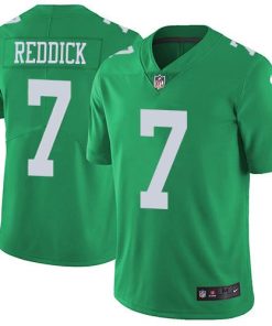 Nike Eagles #7 Haason Reddick Green Men's Stitched NFL Limited Rush Jersey