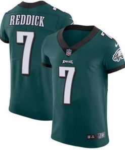 Nike Eagles #7 Haason Reddick Green Team Color Men's Stitched NFL Vapor Untouchable Elite Jersey