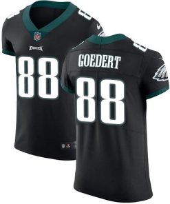 Nike Eagles #88 Dallas Goedert Black Alternate Men's Stitched NFL Vapor Untouchable Elite Jersey