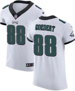 Nike Eagles #88 Dallas Goedert White Men's Stitched NFL Vapor Untouchable Elite Jersey