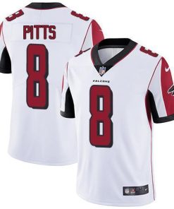 Nike Falcons #8 Kyle Pitts White Men's Stitched NFL Vapor Untouchable Limited Jersey