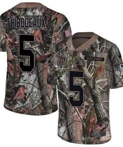 Nike Giants #5 Kayvon Thibodeaux Camo Men's Stitched NFL Limited Rush Realtree Jersey