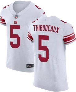 Nike Giants #5 Kayvon Thibodeaux White Men's Stitched NFL Vapor Untouchable Elite Jersey