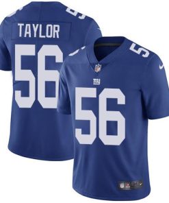 Nike Giants #56 Lawrence Taylor Royal Blue Team Color Men's Stitched NFL Vapor Untouchable Limited Jersey