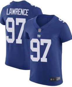 Nike Giants #97 Dexter Lawrence Royal Blue Team Color Men's Stitched NFL Vapor Untouchable Elite Jersey