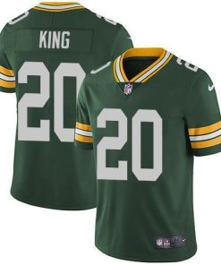 Nike Green Bay Packers #20 Kevin King Green Team Color Men's Stitched NFL Vapor Untouchable Limited Jersey Men's