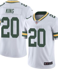 Nike Green Bay Packers #20 Kevin King White Men's Stitched NFL Vapor Untouchable Limited Jersey Men's