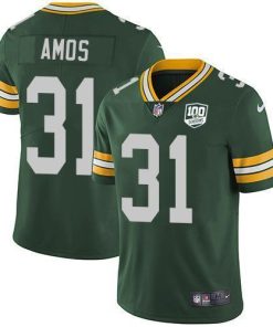 Nike Green Bay Packers #31 Adrian Amos Green Team Color Men's 100th Season Stitched NFL Vapor Untouchable Limited Jersey Men's