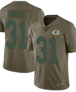 Nike Green Bay Packers #31 Adrian Amos Olive Men's Stitched NFL Limited 2017 Salute To Service Jersey Men's