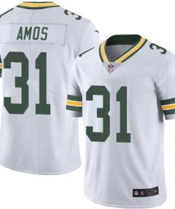 Nike Green Bay Packers #31 Adrian Amos White Men's Stitched NFL Vapor Untouchable Limited Jersey Men's