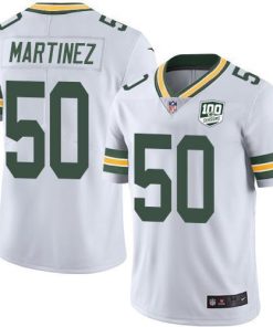 Nike Green Bay Packers #50 Blake Martinez White Men's 100th Season Stitched NFL Vapor Untouchable Limited Jersey Men's