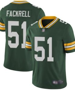 Nike Green Bay Packers #51 Kyler Fackrell Green Team Color Men's Stitched NFL Vapor Untouchable Limited Jersey Men's
