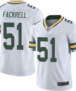 Nike Green Bay Packers #51 Kyler Fackrell White Men's Stitched NFL Vapor Untouchable Limited Jersey Men's