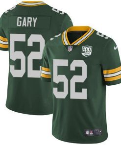 Nike Green Bay Packers #52 Rashan Gary Green Team Color Men's 100th Season Stitched NFL Vapor Untouchable Limited Jersey Men's