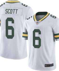 Nike Green Bay Packers #6 JK Scott White Men's Stitched NFL Vapor Untouchable Limited Jersey Men's