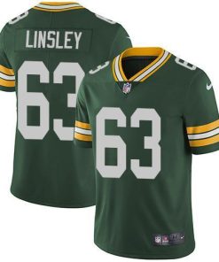 Nike Green Bay Packers #63 Corey Linsley Green Team Color Men's Stitched NFL Vapor Untouchable Limited Jersey Men's