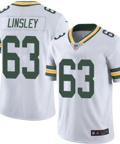 Nike Green Bay Packers #63 Corey Linsley White Men's Stitched NFL Vapor Untouchable Limited Jersey Men's