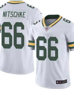 Nike Green Bay Packers #66 Ray Nitschke White Men's Stitched NFL Vapor Untouchable Limited Jersey Men's