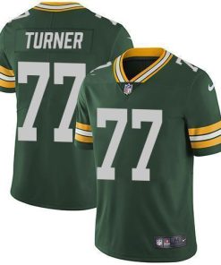 Nike Green Bay Packers #77 Billy Turner Green Team Color Men's Stitched NFL Vapor Untouchable Limited Jersey Men's