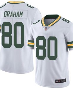 Nike Green Bay Packers #80 Jimmy Graham White Men's Stitched NFL Vapor Untouchable Limited Jersey Men's